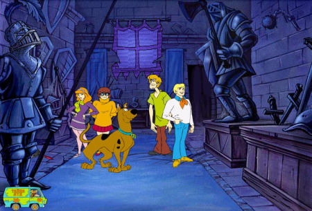 Scooby doo și fantoma software-ului de articole pentru cavalerul negru