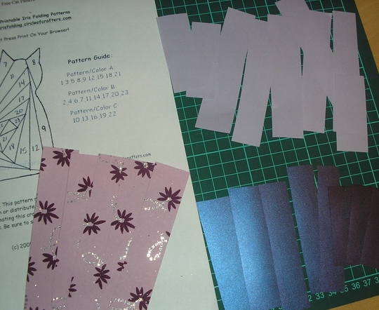 Létrehozása háttérrel, macska a szakterületen írisz-hajtás, a master-class cikk scrapbooking - egyszeri (vékony) Létrehozása háttérrel, macska a szakterületen írisz-hajtás, a master-class cikk scrapbooking - egyszeri