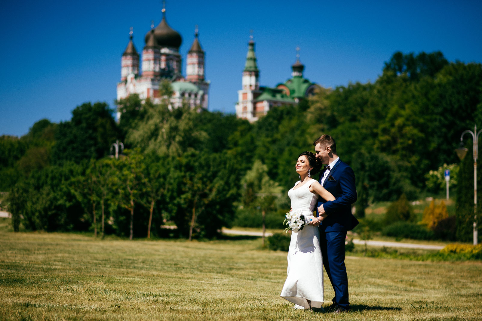 Весільна фотосесія в Феофанії - приклад реальної весілля