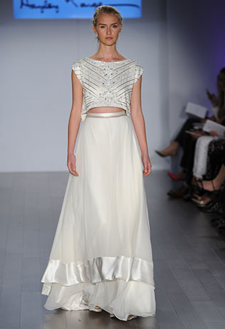 Rochii de mireasa hayley paige spring 2015