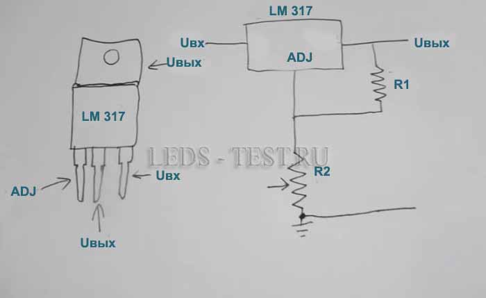 LED conducător auto de unul singur