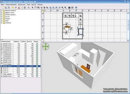 Design interior dulce interior 3d