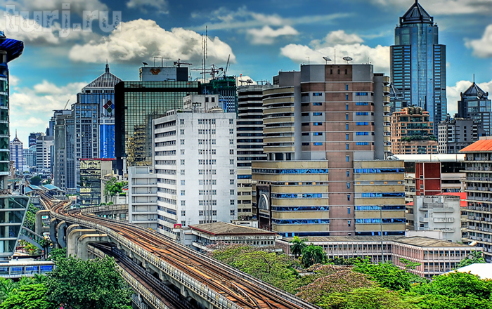 Thailanda, skytrain - trenul ceresc - Bangkok