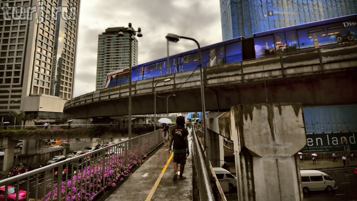 Thailanda, skytrain - trenul ceresc - Bangkok