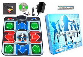 Танцювальний килимок x-treme dance pad platinum (pc-usb-tv)