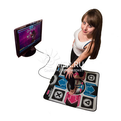 Танцювальний килимок x-treme dance pad platinum - купити танцювальний килимок для вечірок екстрим