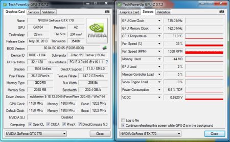 Próbáljon ki különböző változatai GeForce GTX 770 msi GTX 770 villámlás és ZOTAC GTX 770 AMP! Edition (villámlás) Próbáljon ki különböző változatai GeForce GTX 770 msi GTX 770 villámlás és ZOTAC GTX 770 AMP! kiadás