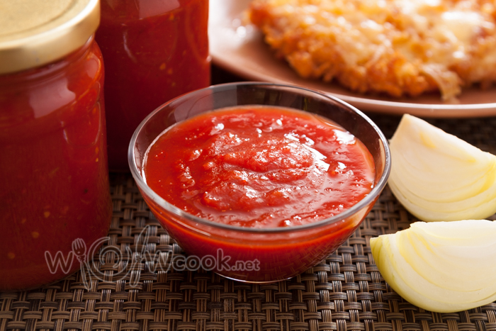 Ketchupot a téli otthon, a recept egy fotó