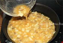 Тортілья з картоплею та грибами - покроковий рецепт з фото від