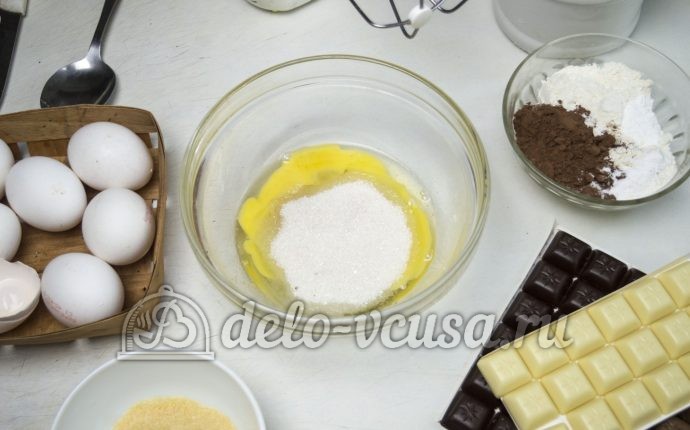 Három csokoládé torta recept képpel - léptető mousse torta Három csokoládé