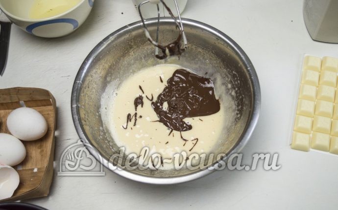 Három csokoládé torta recept képpel - léptető mousse torta Három csokoládé