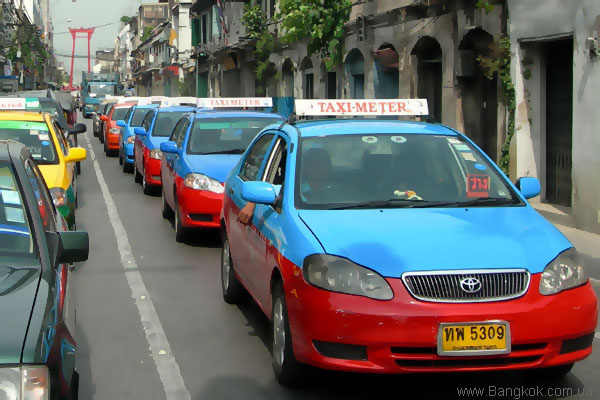 Thai Transport (taxióra) Szállítás Thaiföldön