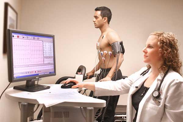 Banda de alergare, ECG sub sarcină, test de stres pe banda de alergare