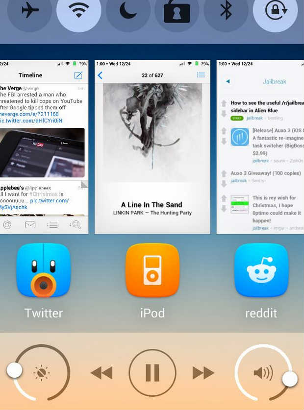 Tweak auxo 3 a apărut în cydia magazinului