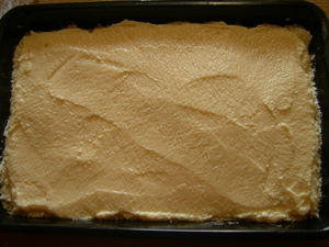 Lengyel sajttorta recept egy fotó