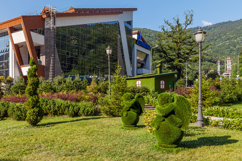 Sculpturi verde uimitoare ale parcului Sochi, mai proaspete - cel mai bun din Runet pentru o zi!