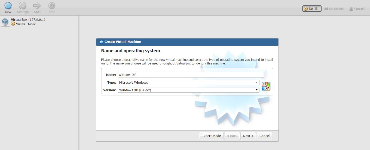 Instalarea casetei virtuale 5