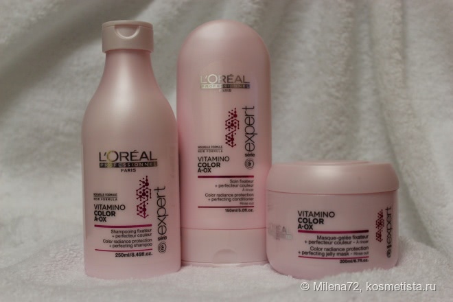 Догляд за волоссям з l`oreal professionnel serie expert vitamino color a-ox