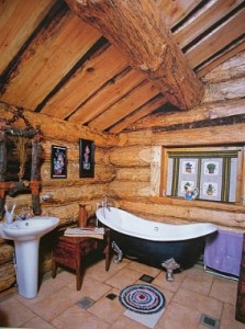 Ванна кімната на дачі