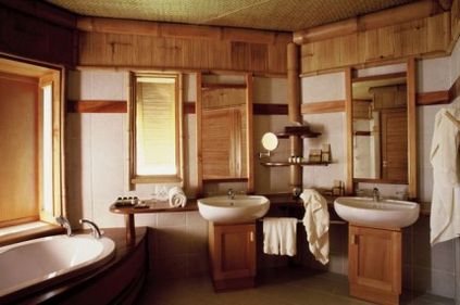Fürdőszoba faházban fontos szabályai elrendezés és design ötletek fotókkal