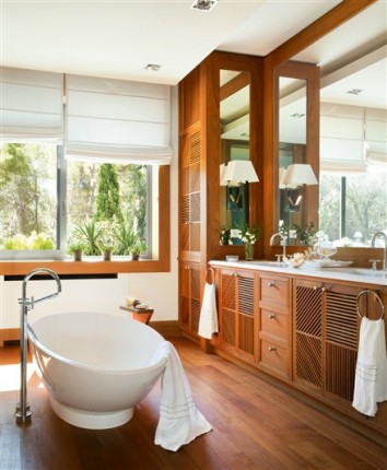 Ванна кімната в дерев'яному будинку важливі правила облаштування та ідеї дизайну з фото