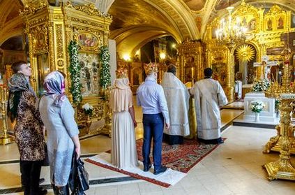 Esküvő Yelokhovsky Cathedral