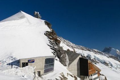 Top of Europe „- az állomás Jungfraujoch (Svájc)