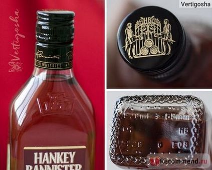Whisky Hankey Bannister hunks bennister - „durva Henk képes felemelni a hangulat)))”