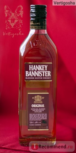 Whisky hankey bannister hankey bennister - 