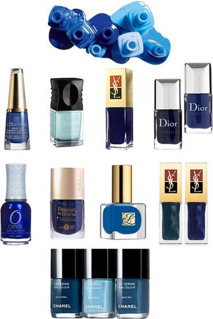 Stăpânul cerului și albastrul marii în manichiură - make-up - totul despre make-up pe site-ul il de boté