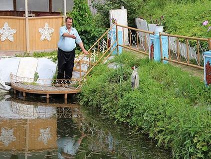 A Nyazepetrovsk Batrakova családi nyaraló vált oázisába (oázis) A Nyazepetrovsk Batrakova családi nyaraló vált oázisába
