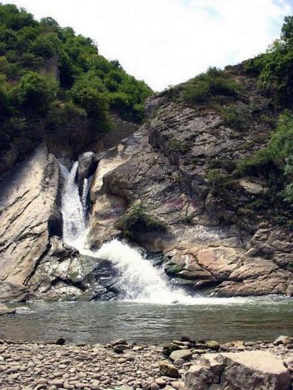 Водоспад хучнінскій - пам'ятка Дагестану