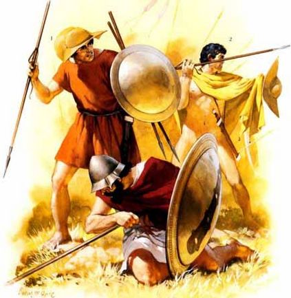 Istoria militară a Peclasturilor din Iphicrates a fost pusă în scenă