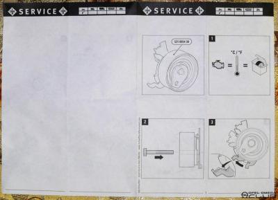 Întrebare privind montarea curelei de distribuție a scripeților de tensiune - pagina 3 - 4 cilindri - opel club omega - pagina 3