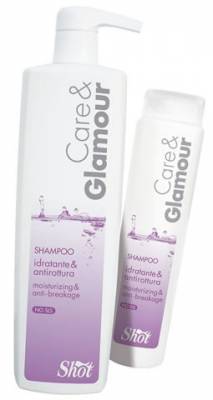 Маска для волосся з колагеном і вітамінами шот shot care - glamour anti-age mask