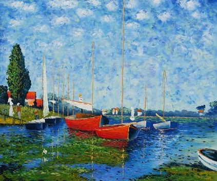 Claude Monet Impression, impresszionizmus, a legendás alakja a történelem a világ művészeti és festés