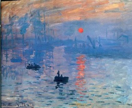 Claude Monet Impression, impresszionizmus, a legendás alakja a történelem a világ művészeti és festés