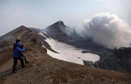 Kamcsatkai vulkán leégett leírás, történelem, érdekes tények