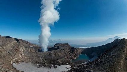 Kamcsatkai vulkán leégett leírás, történelem, érdekes tények
