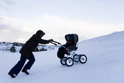 Вхід з колясками заборонено