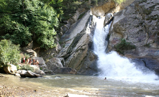 Хучнінскій водоспад, дагестан