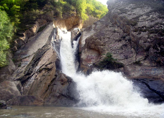 Хучнінскій водоспад, дагестан