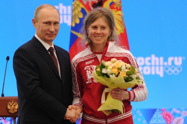 Yana Romanova, „a szívem - foglalt”, az orosz fan club biatlon