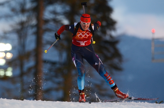 Yana Romanova, „a szívem - foglalt”, az orosz fan club biatlon