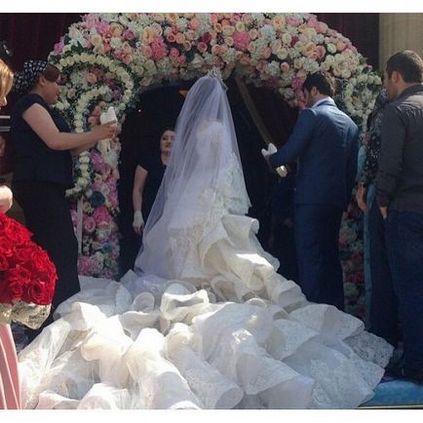 Pentru tine, îți dau bogățiile și luxul de nunți caucaziene (32 fotografii)