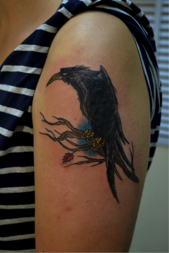 Înțeles a raven tattoo