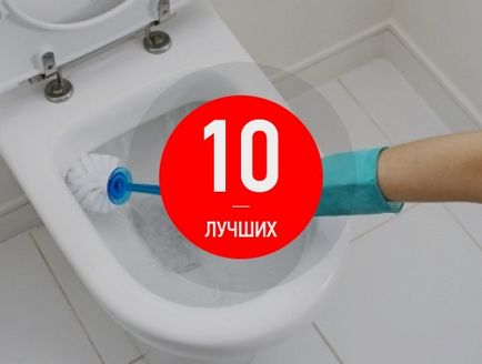 10 Кращих коштів для чистки унітазів