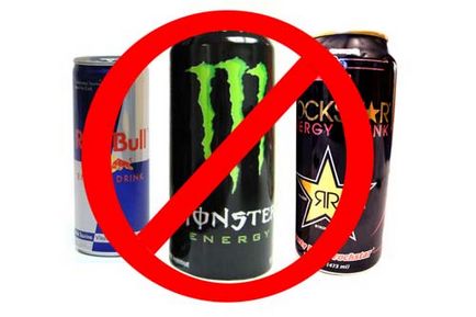 4 Причини відмовитися від вживання енергетичних напоїв