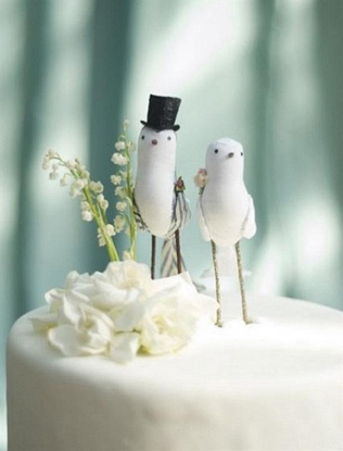 60 Toppers neobișnuite pentru tortul tău de nuntă