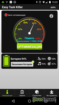 Advanced task killer professional - ps світ смартфонів